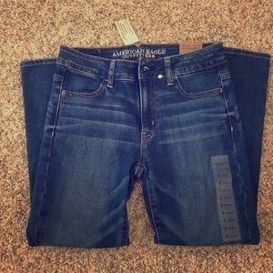 AMERICAN EAGLE Crop Jegging Size 2 Regular NWT
